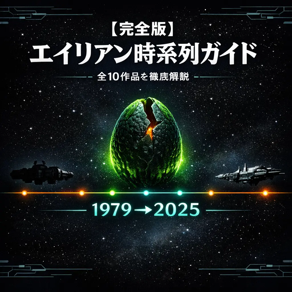 エイリアンシリーズ時系列まとめと見る順番の完全ガイド - CinemaVault