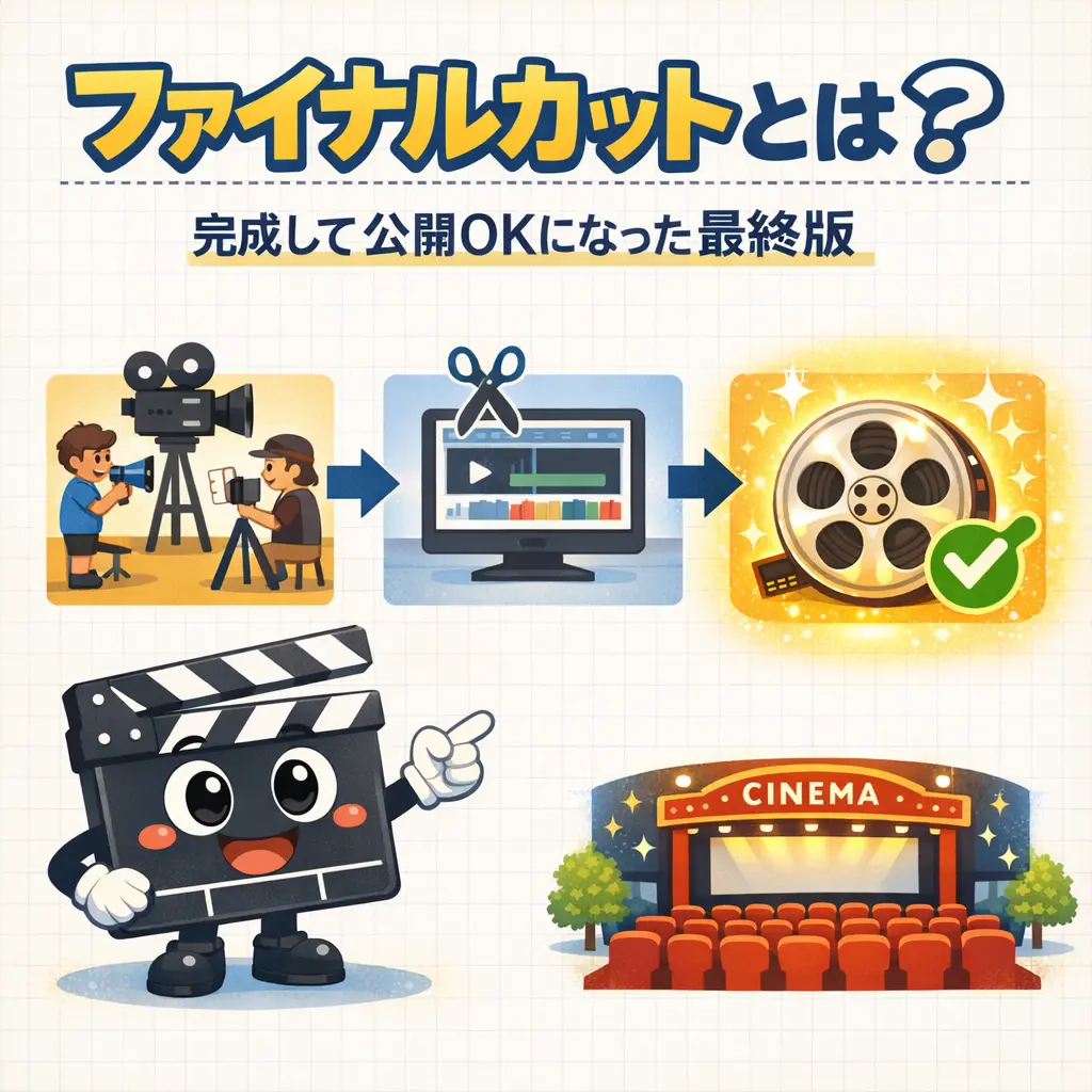 ファイナルカットの基本的な意味 - 映画 ファイナルカットとは