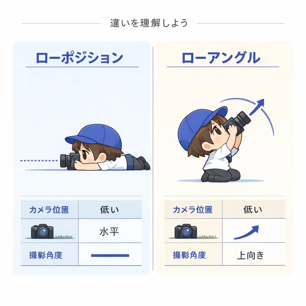 ローアングル撮影とは何か - 映画のローアングル撮影技法