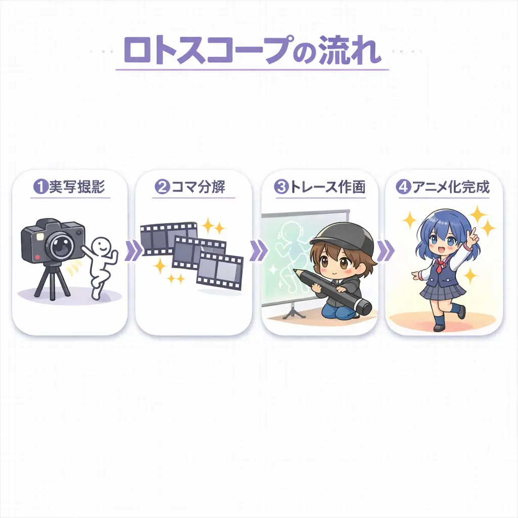 ロトスコープとは何か 基本的な仕組みを理解する - 映画 ロトスコープ アニメ技法とは