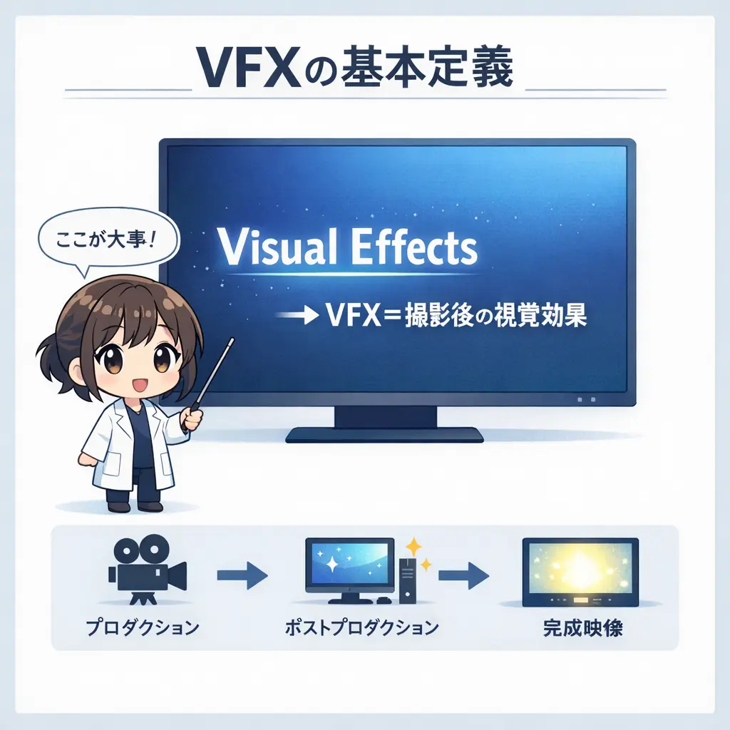 VFXとは何か 基本的な定義と意味 - 映画・ドラマ VFXとは
