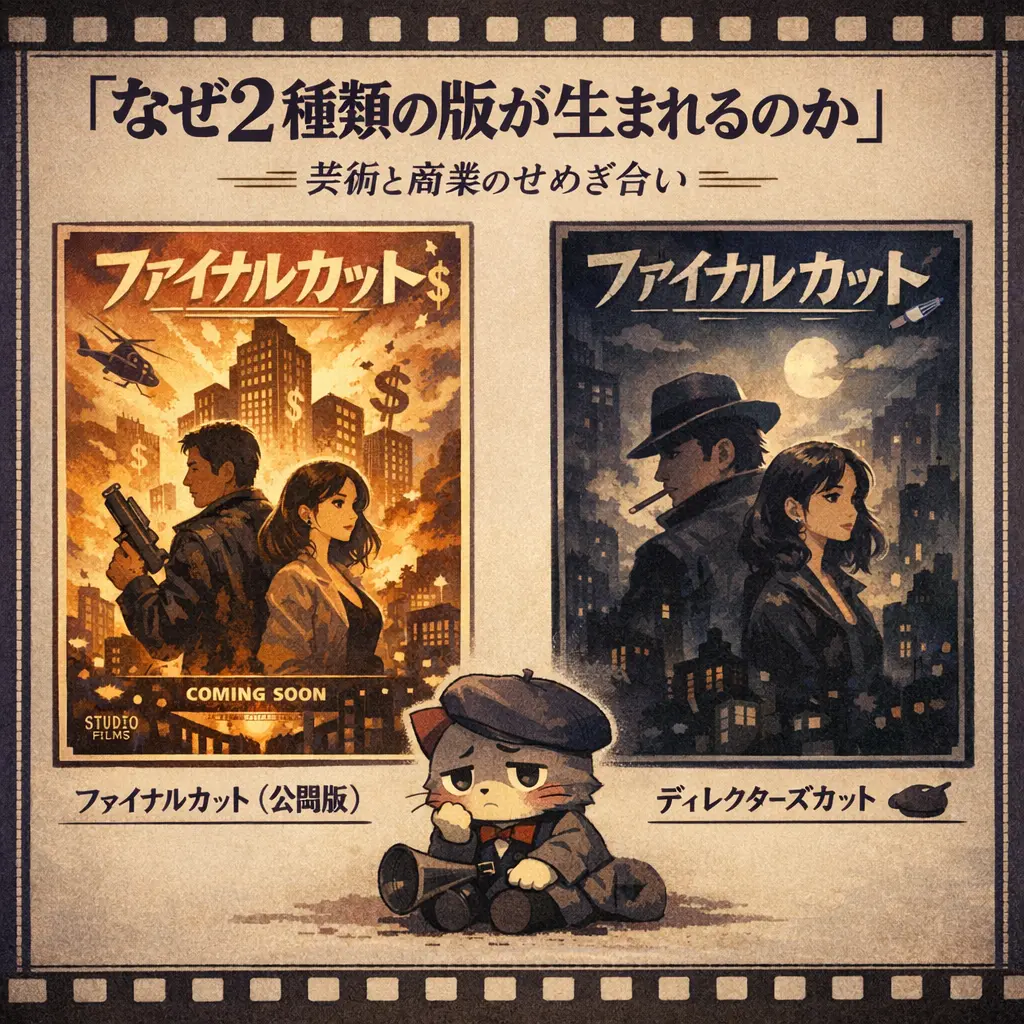 ファイナルカットからディレクターズカットが生まれる理由 - 映画 ファイナルカットとは